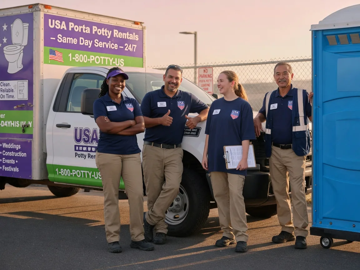 Porta Potty Rental company in Hughes Springs, TX